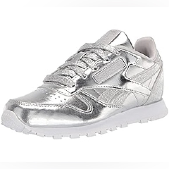 Reebok Kids Classic Metallic Sneakers - Picture 1 of 12